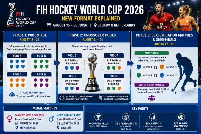FIH Hockey World Cup 2026 Format
