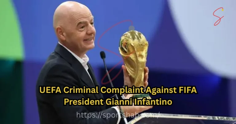 UEFA Criminal Complaint Against FIFA President