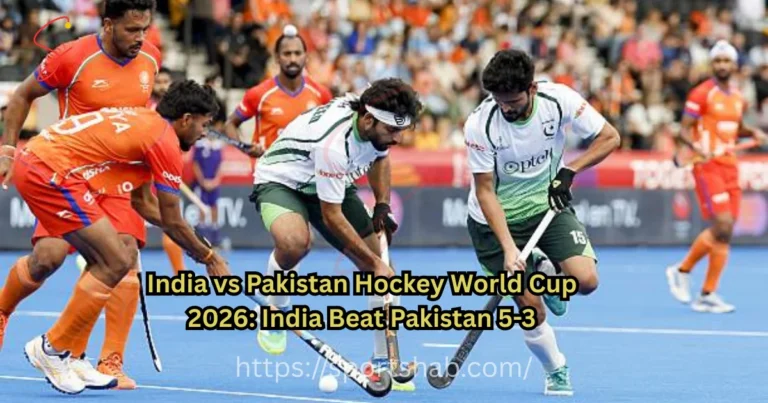 India vs Pakistan Hockey World Cup 2026: India Beat Pakistan 5-3