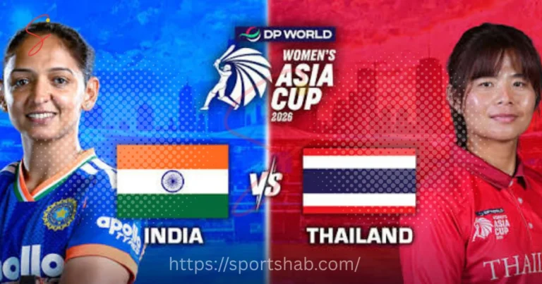 India vs Thailand Women's Asia Cup 2026