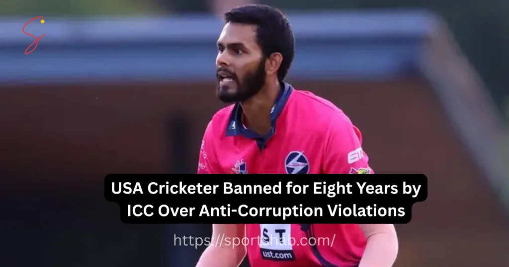USA Cricketer Banned