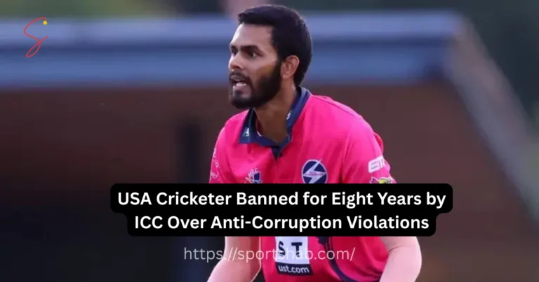 USA Cricketer Banned