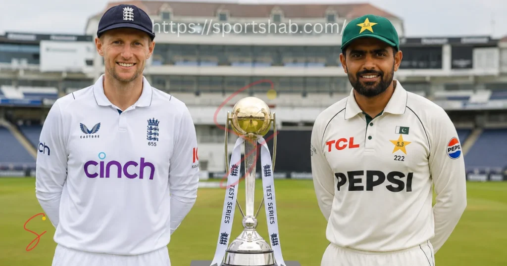 Pakistan vs England three match Test series