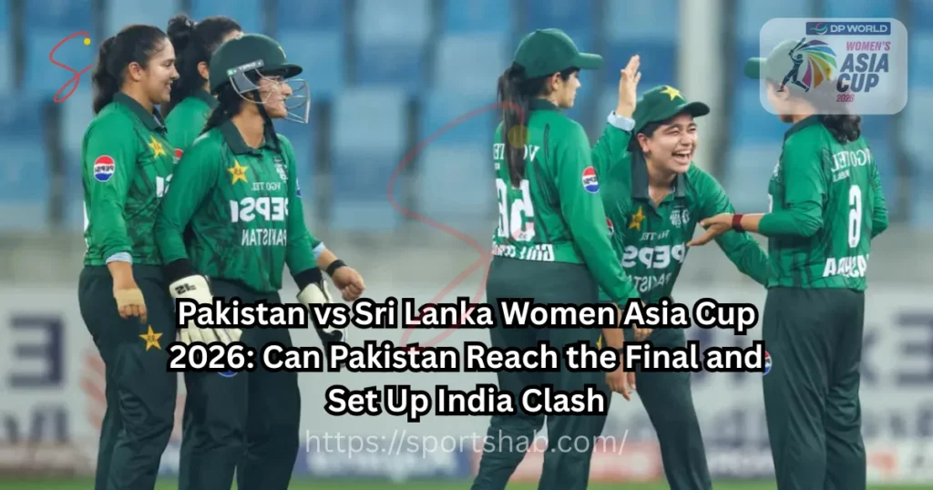 Pakistan vs Sri lanka