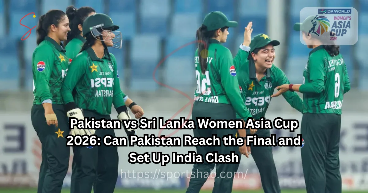 Pakistan vs Sri lanka
