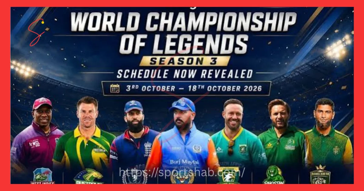 world championship of legends 2026 schedule