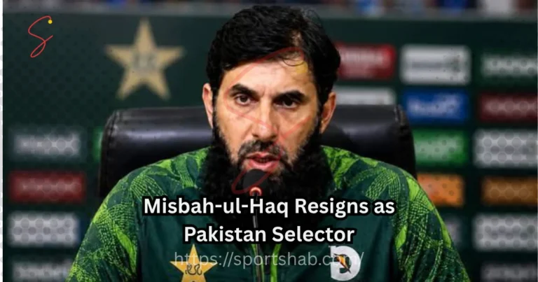 Misbah-ul-Haq resigns as Pakistan selector