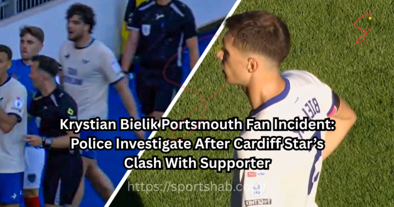 Krystian Bielik Portsmouth fan incident