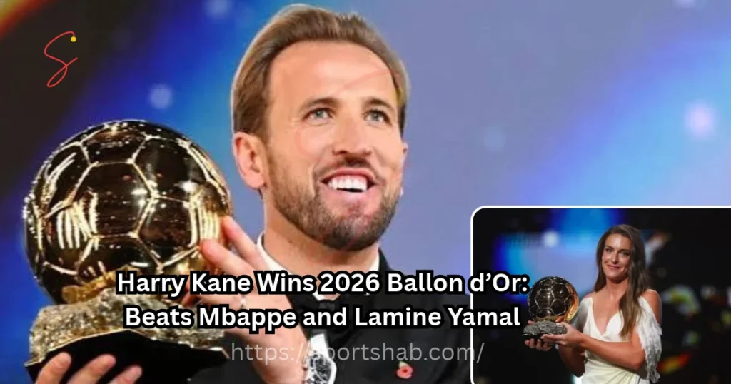 Harry Kane wins 2026 Ballon d’Or